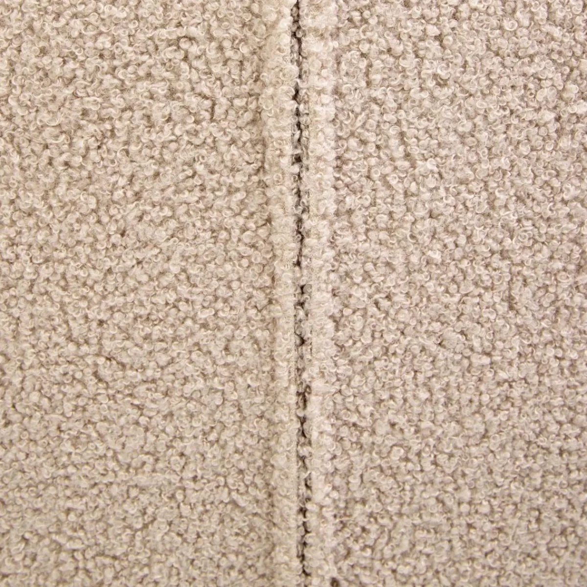 HOMLA Fotel Moss Teddy Boucle Bujany Bezowy W Tkaninie Teddy Boucle 72X73X92 Cm