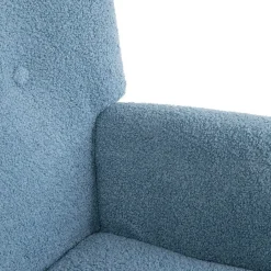 HOMLA Fotel Moss Teddy Boucle W Tkaninie Teddy