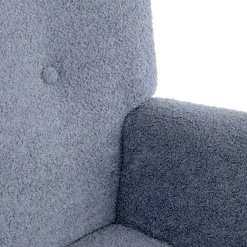 HOMLA Fotel Moss Teddy Boucle W Tkaninie Teddy