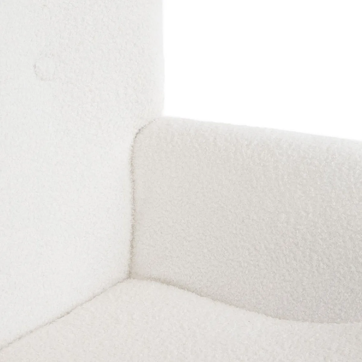 HOMLA Fotel Moss Teddy Boucle W Tkaninie Teddy