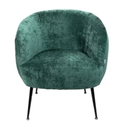 HOMLA Fotel Pallstol Szenilowy Zielony 72X70X74Cm