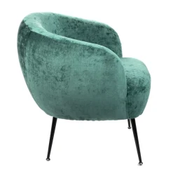 HOMLA Fotel Pallstol Szenilowy Zielony 72X70X74Cm