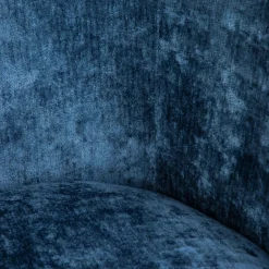 HOMLA Fotel Pallstol Szenilowy Granatowy 72X70X74Cm