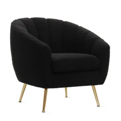 HOMLA Fotel Reika Welurowy 78X73X79 Cm