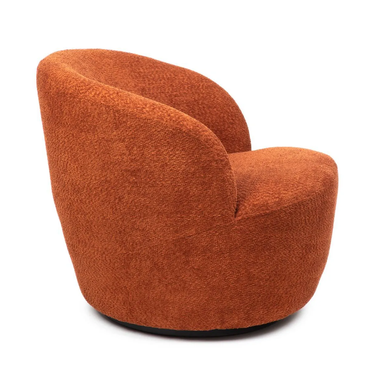 HOMLA Fotel Svingen Obrotowy Ceglasty 65.5X77X69Cm