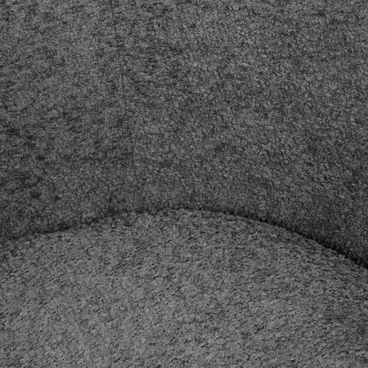 HOMLA Fotel Svingen Obrotowy Szary 65.5X77X69Cm