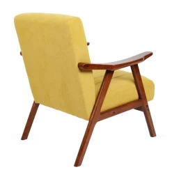 HOMLA Fotel Terra Nogi Ciemnobrazowe 70X75X87 Cm