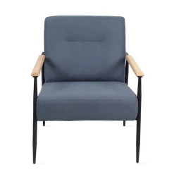 HOMLA Fotel Veludo Denim 71X70X83 Cm