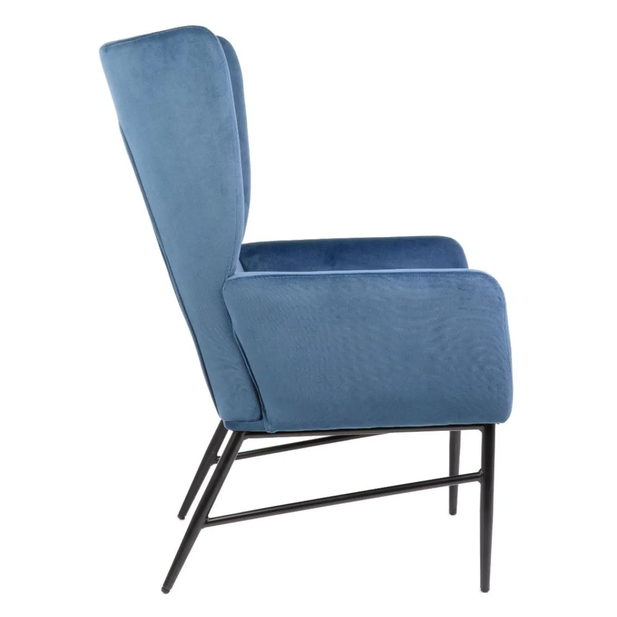 HOMLA Fotel Vinder Granatowy 97X67X73 Cm