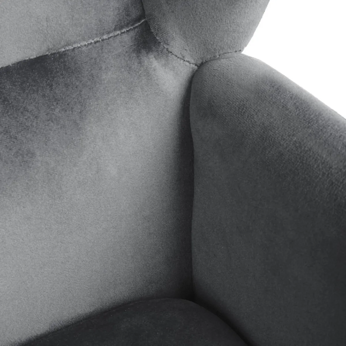 HOMLA Fotel Vinder Szary 97X67X73 Cm