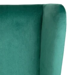 HOMLA Fotel Vinder Zielony 97X67X73 Cm