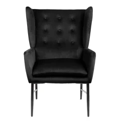 HOMLA Fotel Vinnande Czarny 97X67X73 Cm