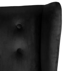 HOMLA Fotel Vinnande Czarny 97X67X73 Cm