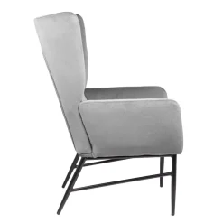 HOMLA Fotel Vinnande Szary 97X67X73 Cm