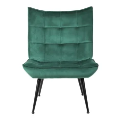 HOMLA Fotel Vinnis Zielony 96X69X82 Cm
