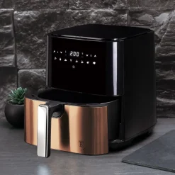 BERLINGER HAUS Frytkownica Black Rose/Monaco Beztluszczowa 1350/1450 W