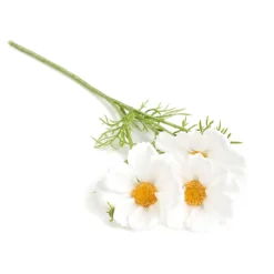 HOMLA Galazka Sztuczna Cosmos Biala 50 Cm
