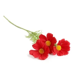 HOMLA Galazka Sztuczna Cosmos Czerwona 65 Cm