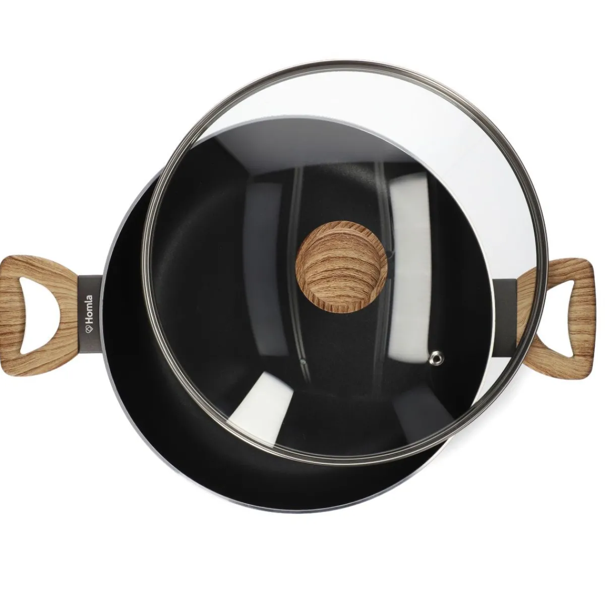 HOMLA Garnek Albero Z Pokrywka 3 L