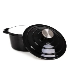 HOMLA Garnek Andreas Zeliwny Czarny 4 L