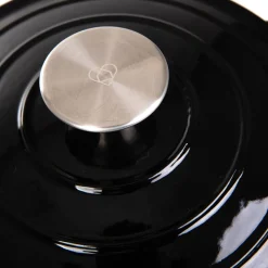 HOMLA Garnek Andreas Zeliwny Czarny 4 L