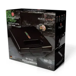 BERLINGER HAUS Gofrownica Black Rose 22,5X13 Cm