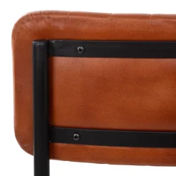 HOMLA Hoker Lumbar W Obiciu Ze Skory Bawolej Brazowe 46X54X103 Cm