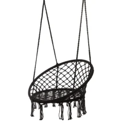 HOMLA Hustawka Circle Czarna 82X60X115-138 Cm