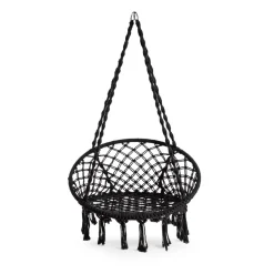 HOMLA Hustawka Circle Czarna 82X60X115-138 Cm