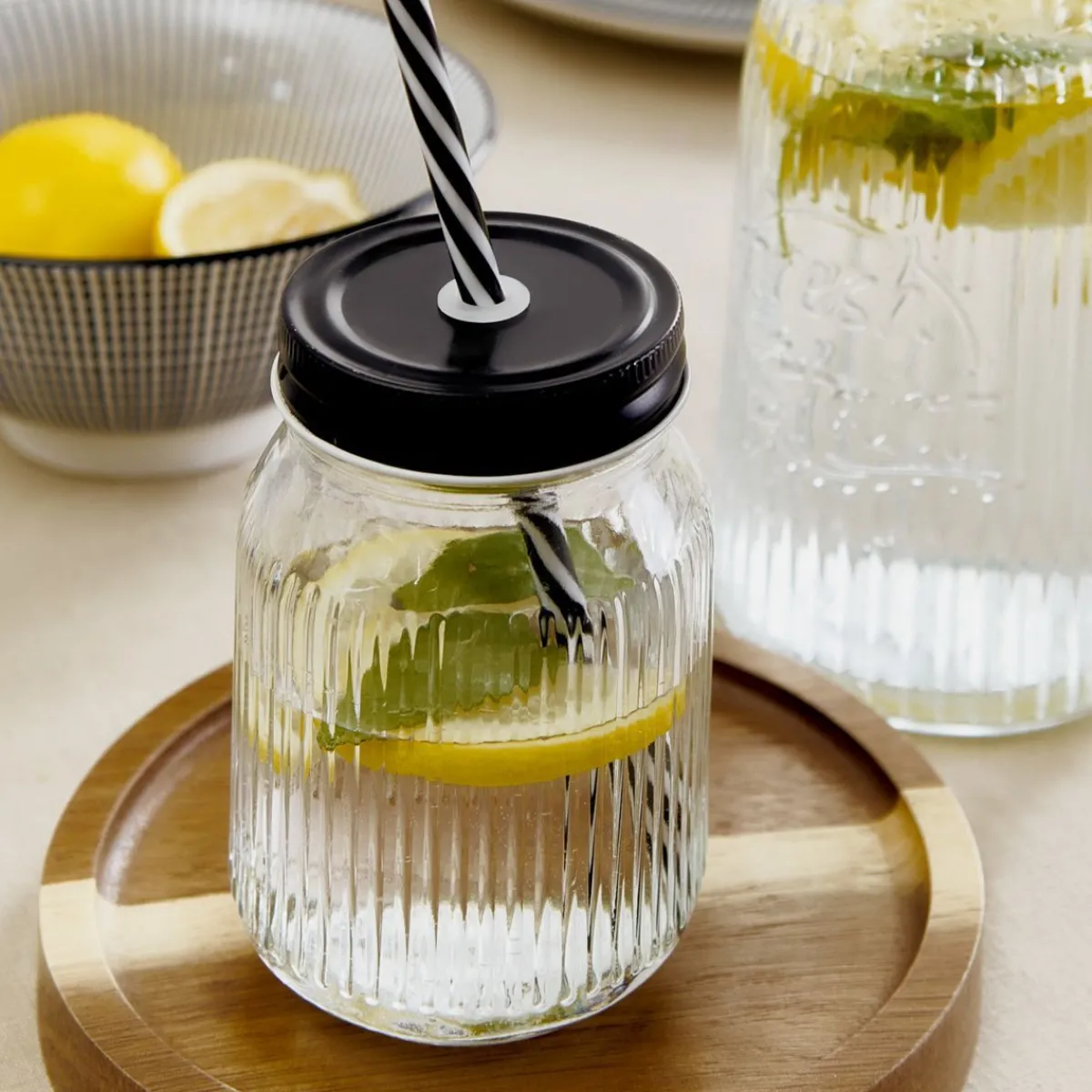 HOMLA Karafka Soma Summer Ze Szklankami 1 L