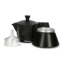 HOMLA Kawiarka Mia Mokka Czarna 3 Cups