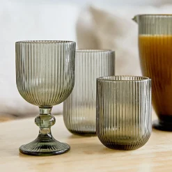 HOMLA Kieliszek Alesa Szary 0,22 L