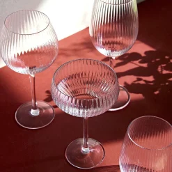 HOMLA Kieliszek Lynn Ryflowany Koktajlowy 0,32 L