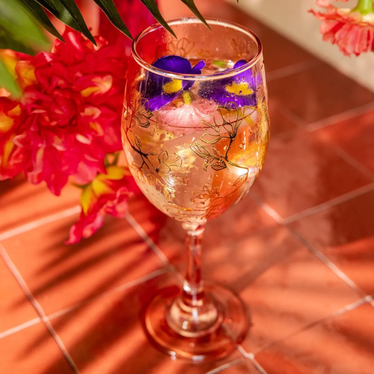 HOMLA Kieliszek Rosella Do Wina Rozowy 0,4 L