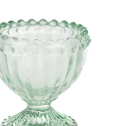 HOMLA Kieliszek Tigre Na Jajko Szklany Zielony 5,5X6 Cm