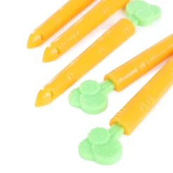 HOMLA Klipsy Carrot Spozywcze Marchewki 5Szt