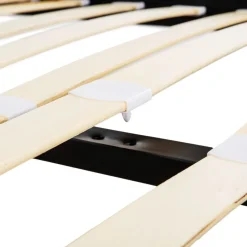 HOMLA Łóżko Venlo Welurowe Szare 160X200 Cm