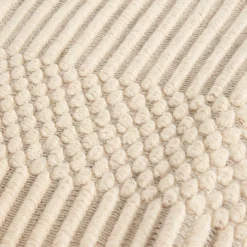 HOMLA Koc Berga Kremowe Supelki 130X170 Cm