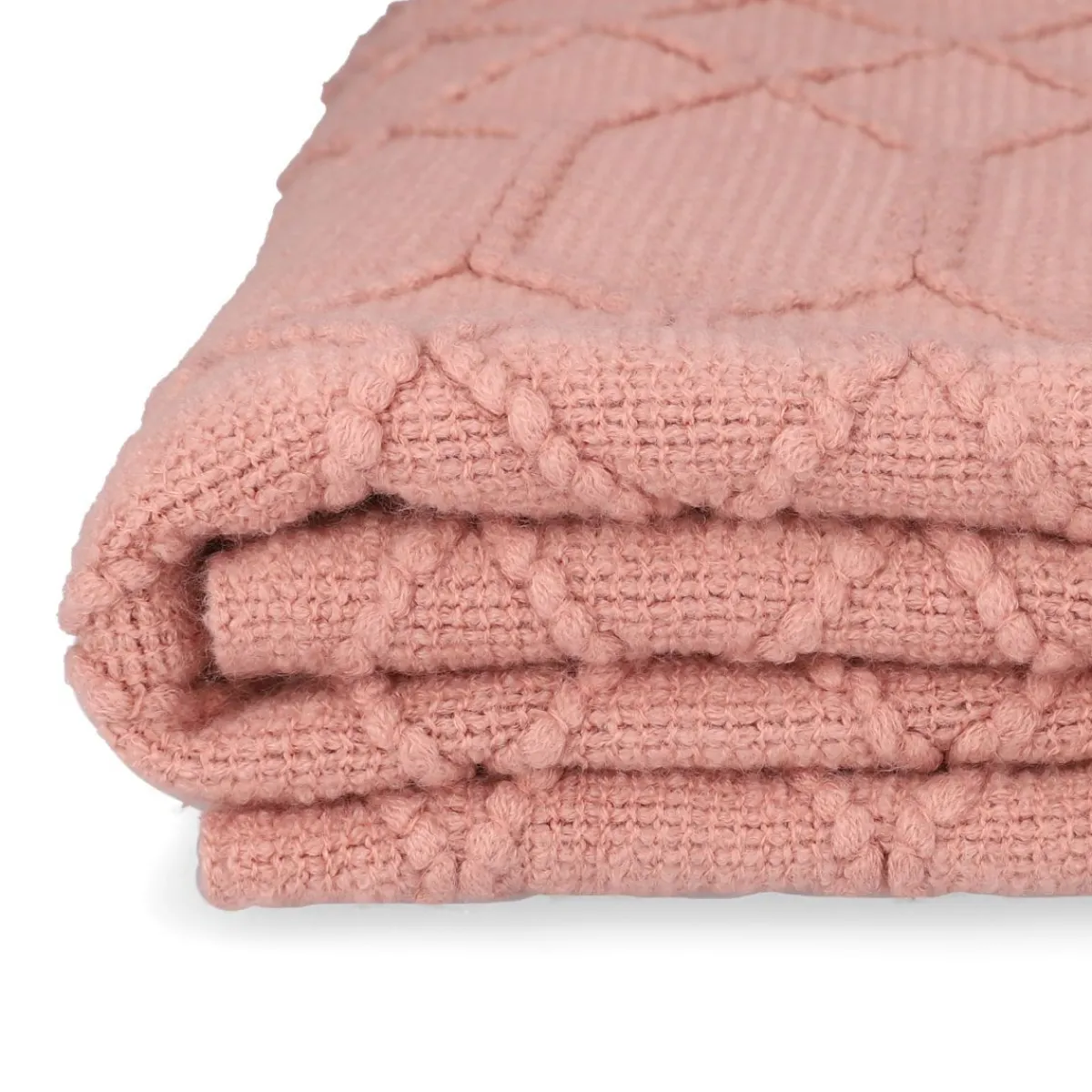 HOMLA Koc Loop W Splot Kulkowy 130X170 Cm