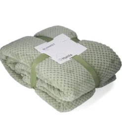 HOMLA Koc Noah Ziarnka Ryzu Pistacjowy 150X200 Cm