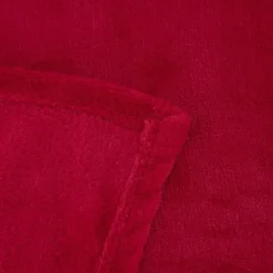 HOMLA Koc Rote Bordowy 150X200 Cm