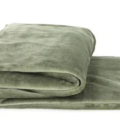 HOMLA Koc Rote Oliwkowy 150X200 Cm