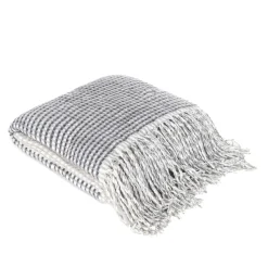 HOMLA Koc Sigli Dwustronny Szary 130X170 Cm