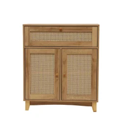 HOMLA Komoda Notto Z Rattanem 74X35X86 Cm