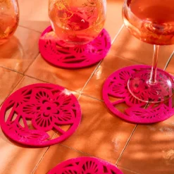 HOMLA Komplet 4 Szt. Podkladek Tonel Rozowa 11.50