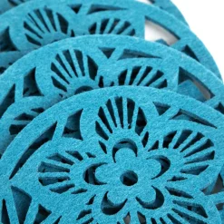 HOMLA Komplet 4 Szt. Podkladek Tonel Granatowa 11.50