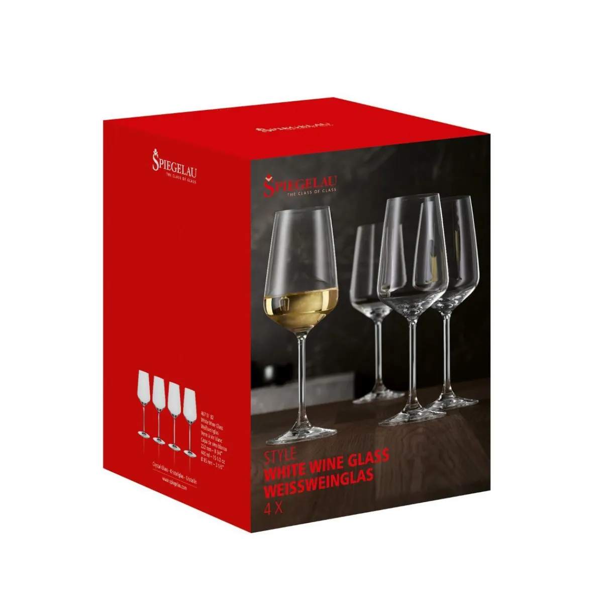 SPIEGELAU Komplet Kieliszkow Style Do Wina 440 Ml