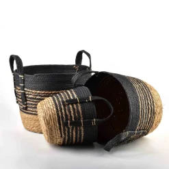 MONDEX Komplet Koszy Bali 30X24 Cm; 26X22 Cm; 20X18 Cm 3 Szt.