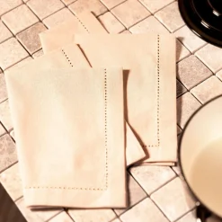 HOMLA Komplet Serwetek Do Jadalni Farre Bezowe 30X45 Cm