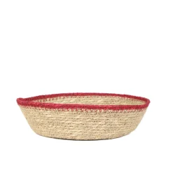 HOMLA Kosz Do Przechowywania Clary Naturalny Z Trawy Morskiej 20X20X5 Cm